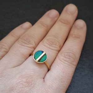 Bague Paon - Trait or