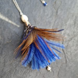 Sautoir La Danseuse Cobalt